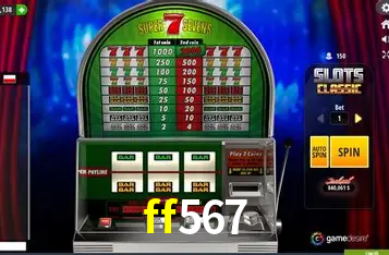 Tabela RTP dos jogos de cassino da ff567